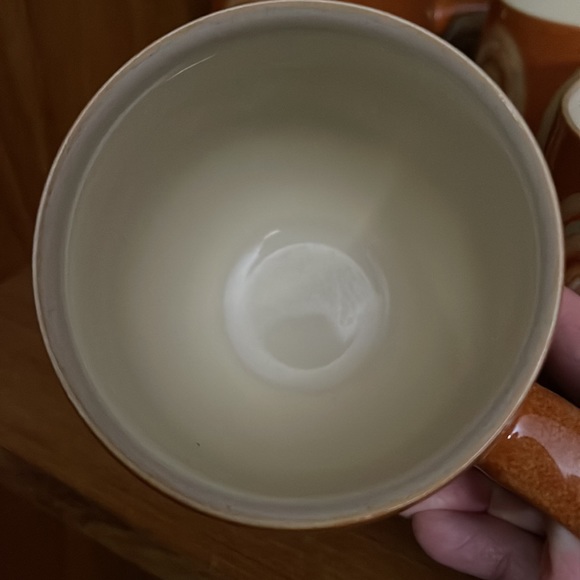 Denby “Fire Chili” large mugs (Set of 4 or 8) - Picture 3 of 4